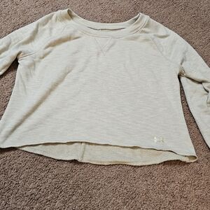 Under armour long sleeve crop top